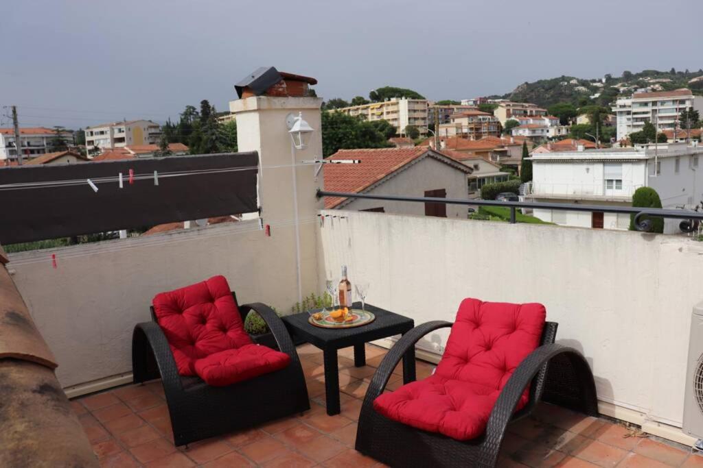 Ferienwohnung Superbe Maison Avec Toiture Terrasse A 5Min Mer Cannes Exterior foto